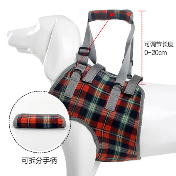 Dog Assisted Walking Harness For Front Leg Vd16 Product Image (2)