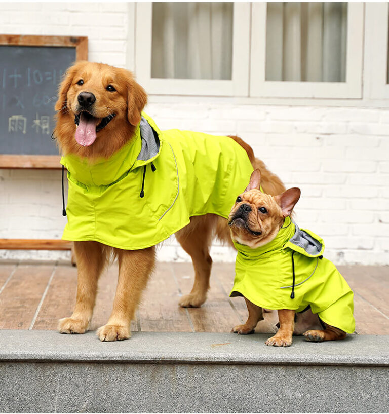 Turtleneck Poncho Raincoat Vd05 For Dogs Product Image (12)